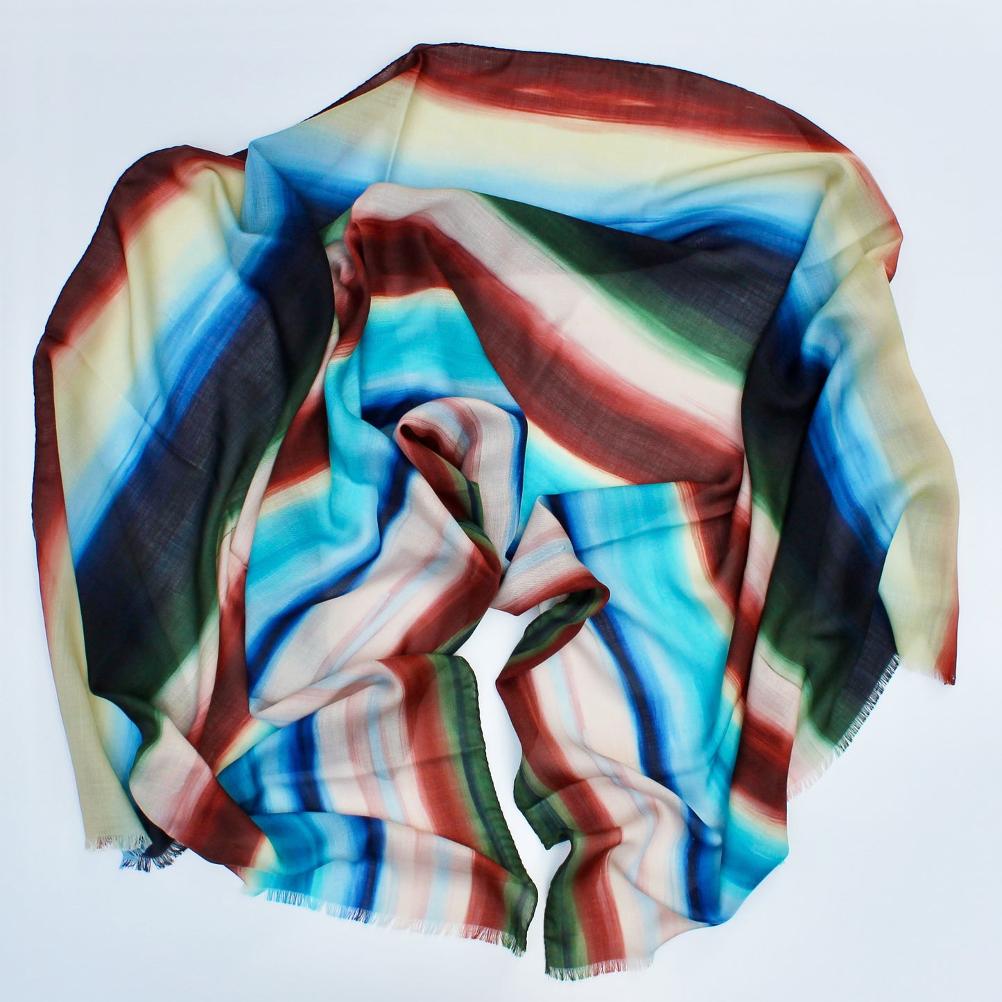 Autumn Stripe Long Scarf