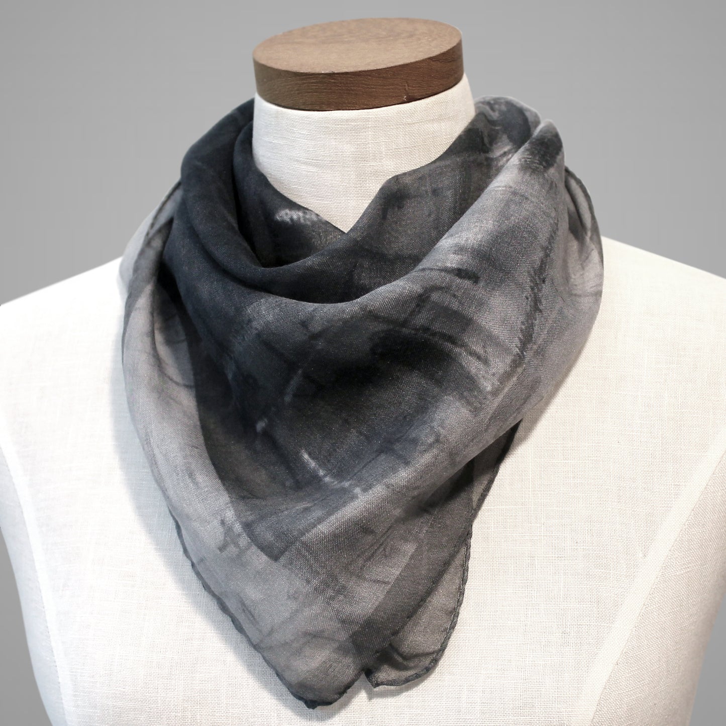 Black White Static 1 Bandana