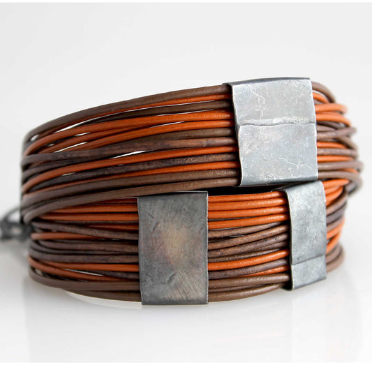 Organica Leather Wrap Bracelet No.03 _ Desert