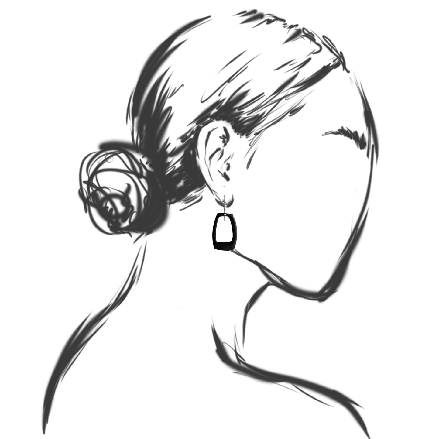 Retro Organica Earrings No.11