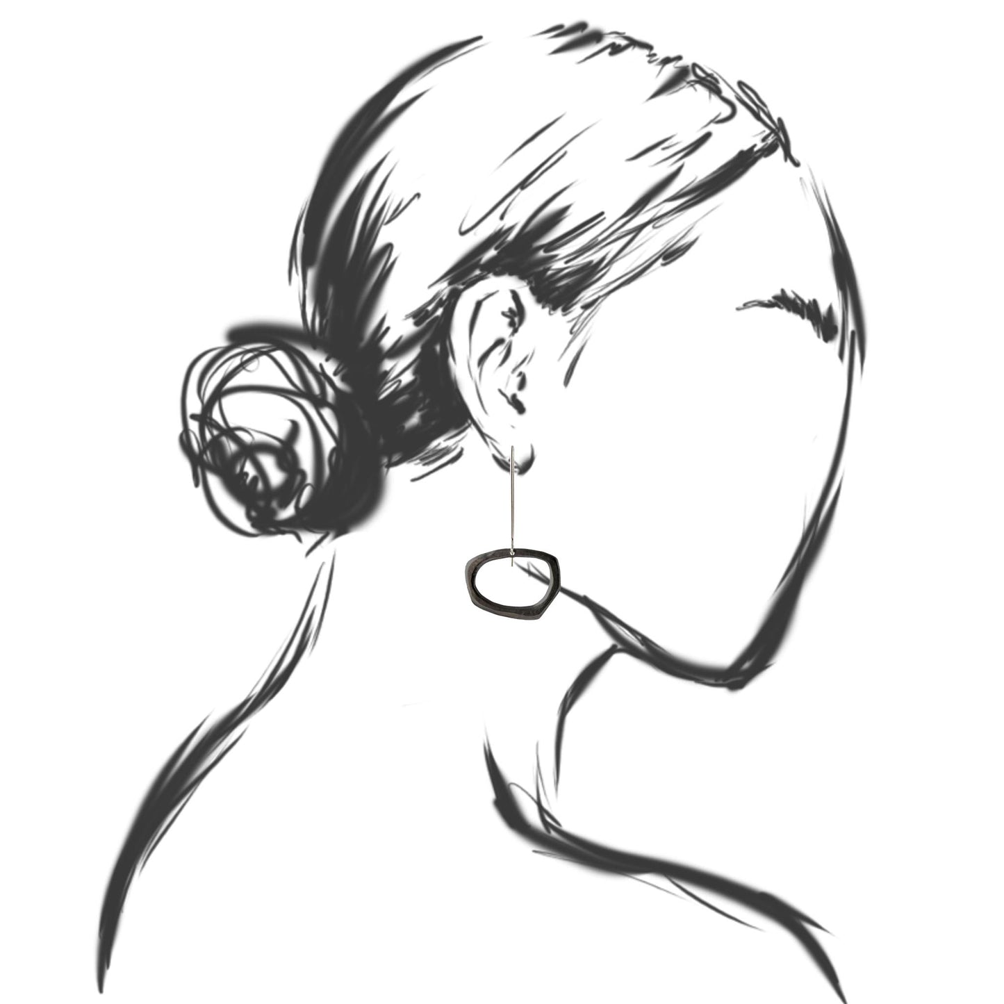 Retro Organica Earrings No.16