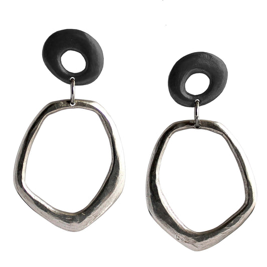 Retro Organica Earrings No.25