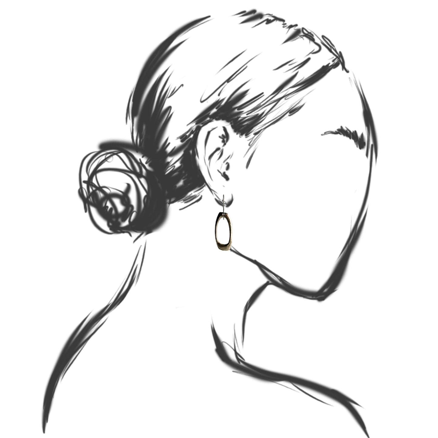 Retro Organica Earrings No.09