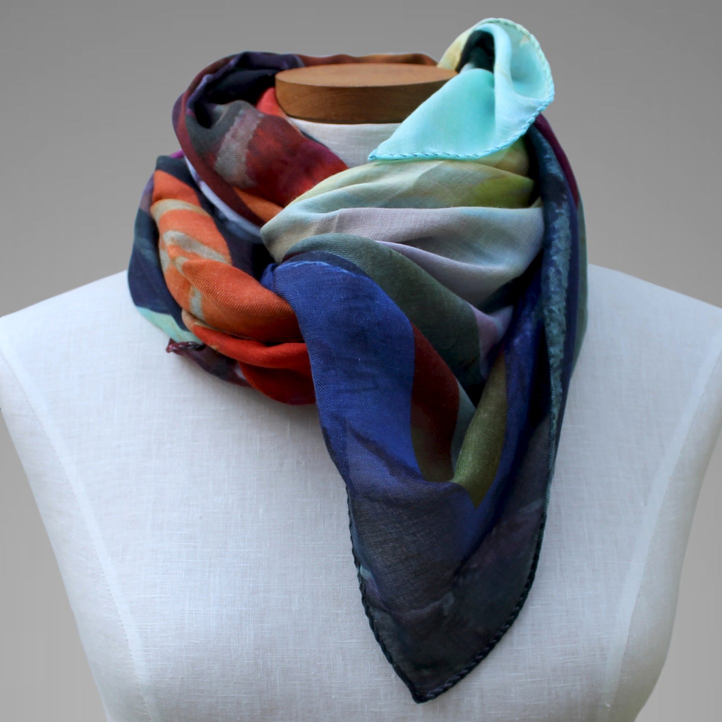 Abstract Floral 7 Trekking Scarf