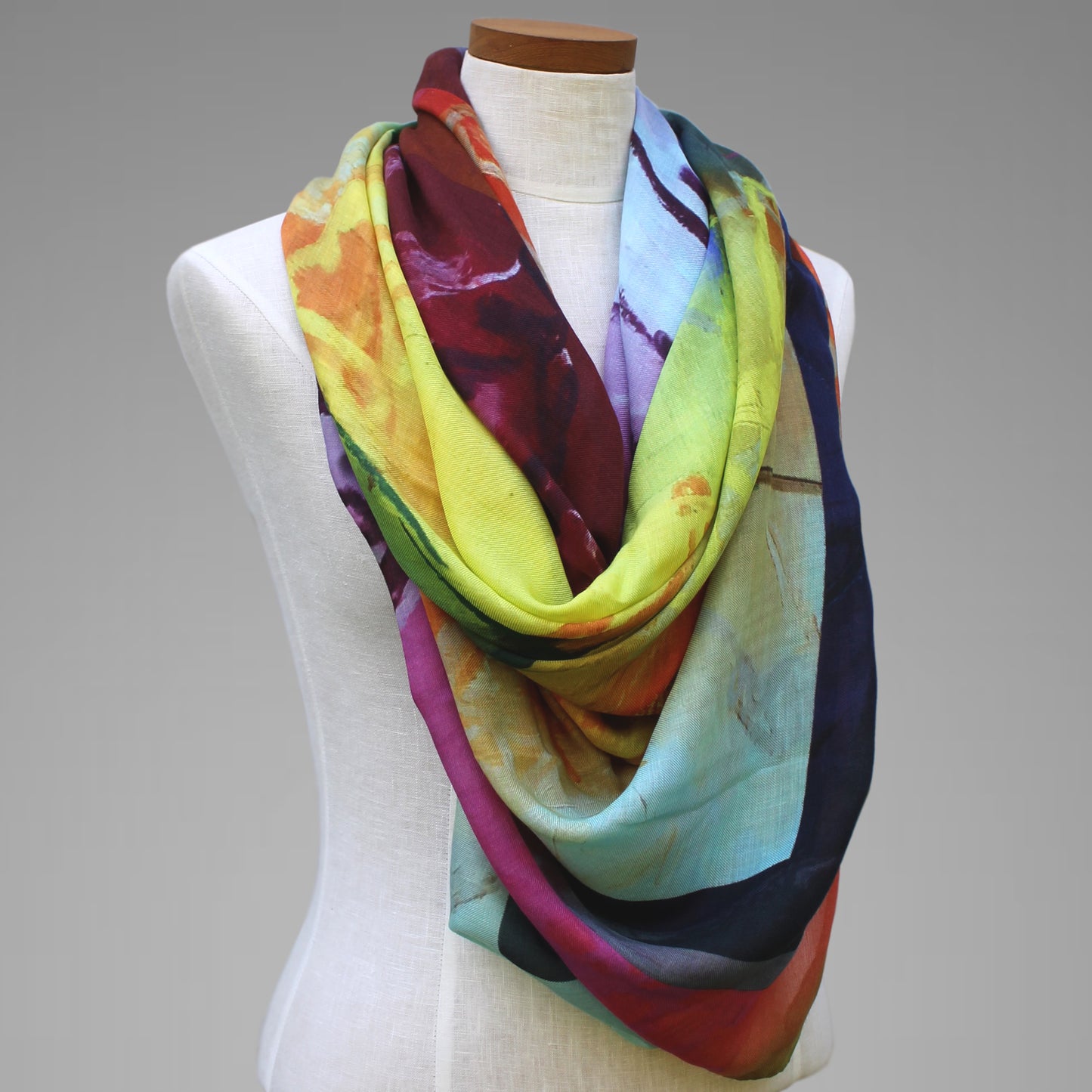 Abstract Floral 7 Trekking Scarf