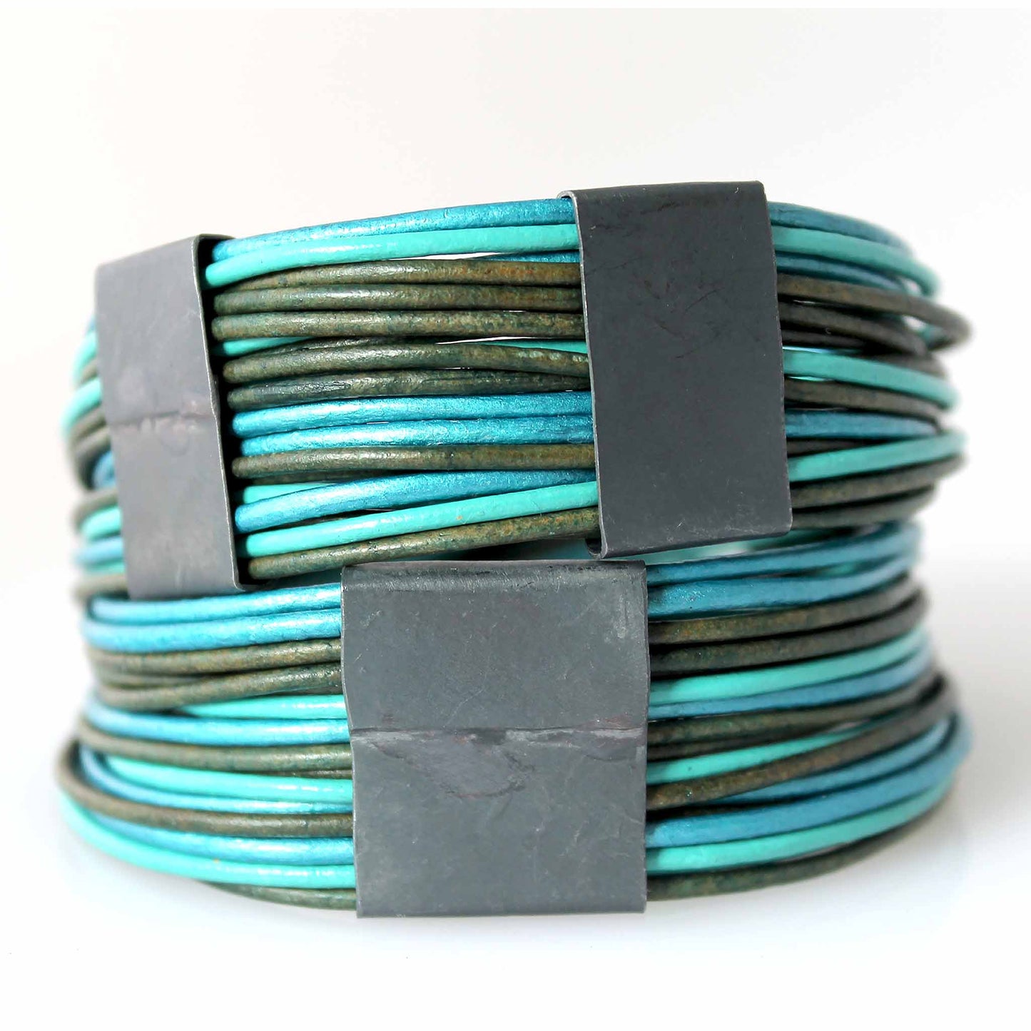 Organica Leather Wrap Bracelet No.03 _ Mermaid