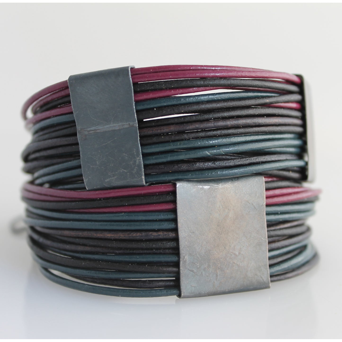 Organica Leather Wrap Bracelet No.03 _ Midnight