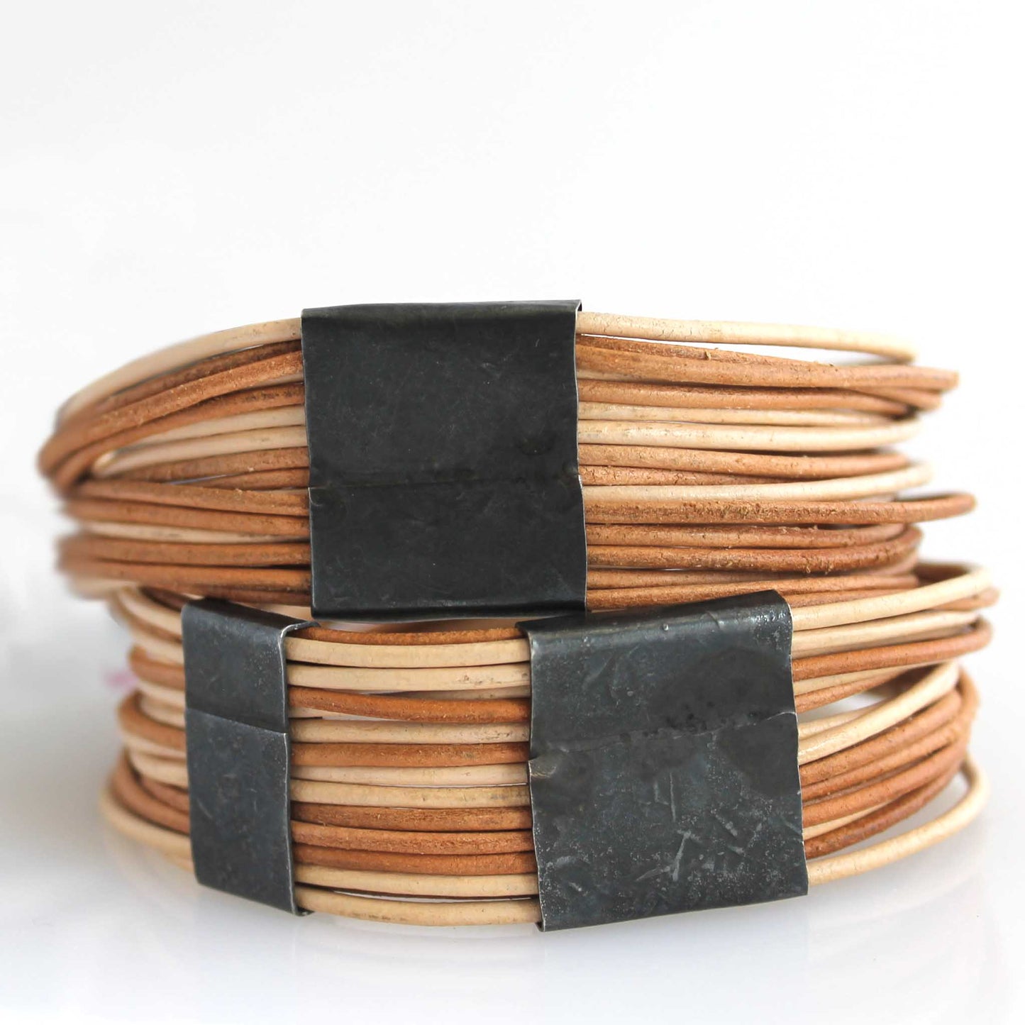 Organica Leather Wrap Bracelet No.03 _ Natural